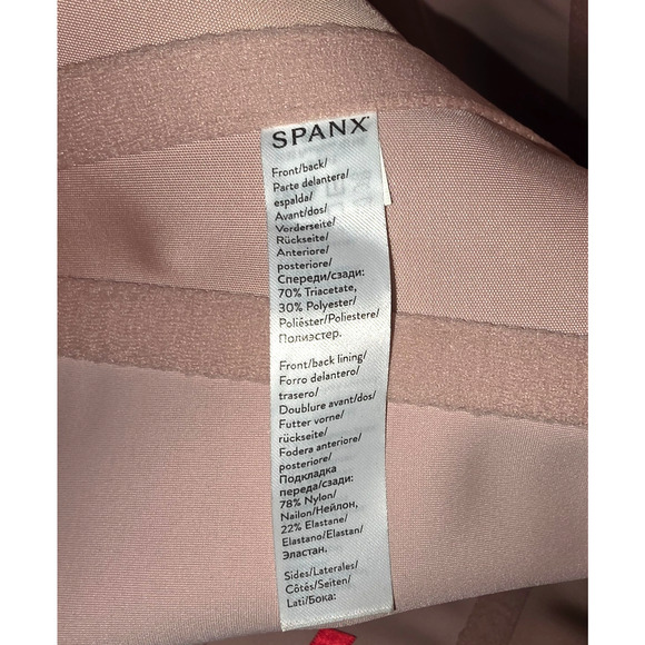 SPANX Womens Shaping Cinching Waist Trainer Sculpture Top Zip Up Corset Size XL - Picture 7 of 7